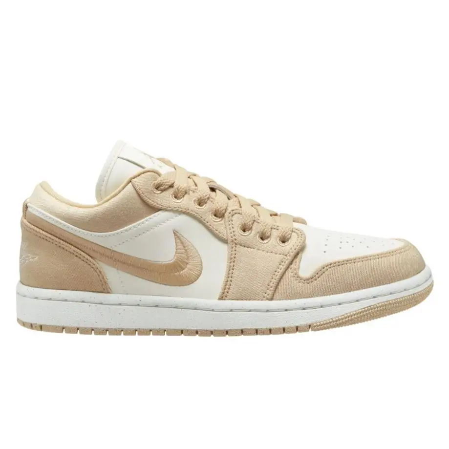 Nike Women`s Air Jordan 1 Low Top SE Sneaker Shoes Team Gold FN3722-701 Size 7