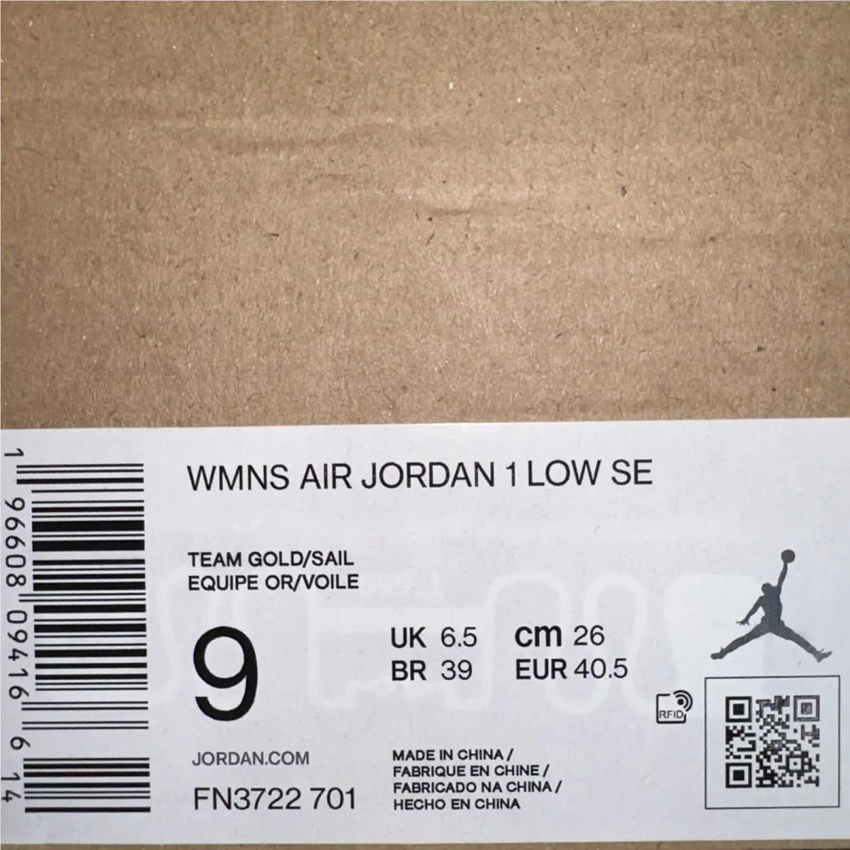 Nike shoes - Air Jordan 1 Low - Air Low - FN3722 701 - White 4