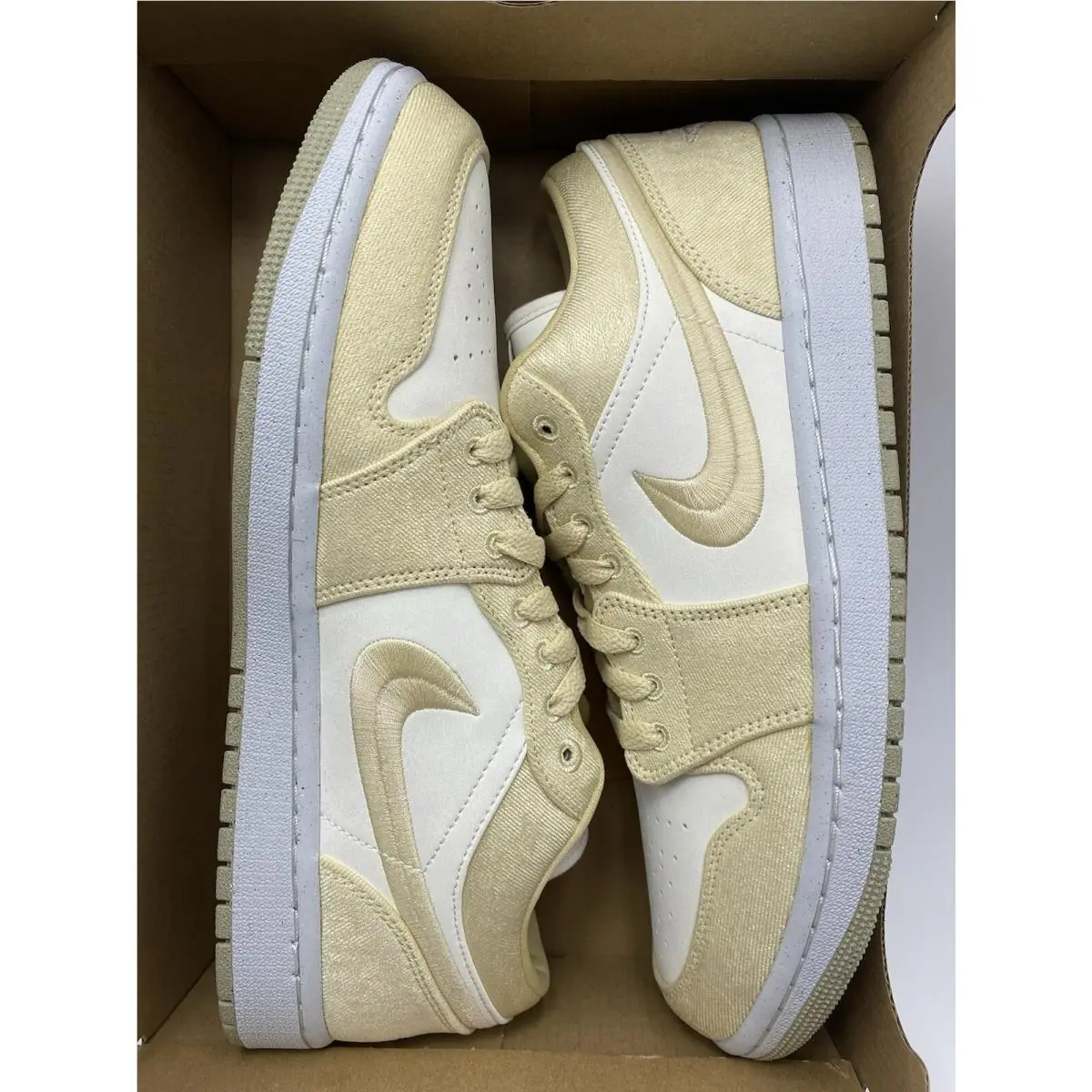 Nike shoes - Nike Air Jordan 1 - Air - FN3722 701 - Team Gold/Sail (UPC: 196608094227) 5