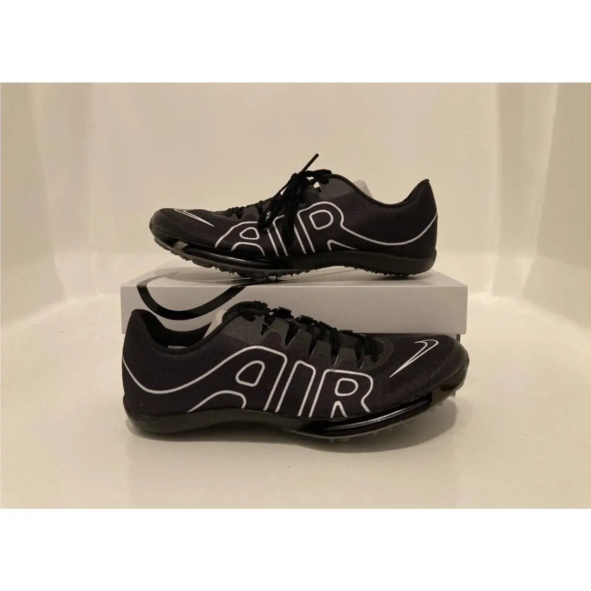 Nike Air Zoom Maxfly `air` More Uptempo Black White Mens Track Spikes DN6948-001
