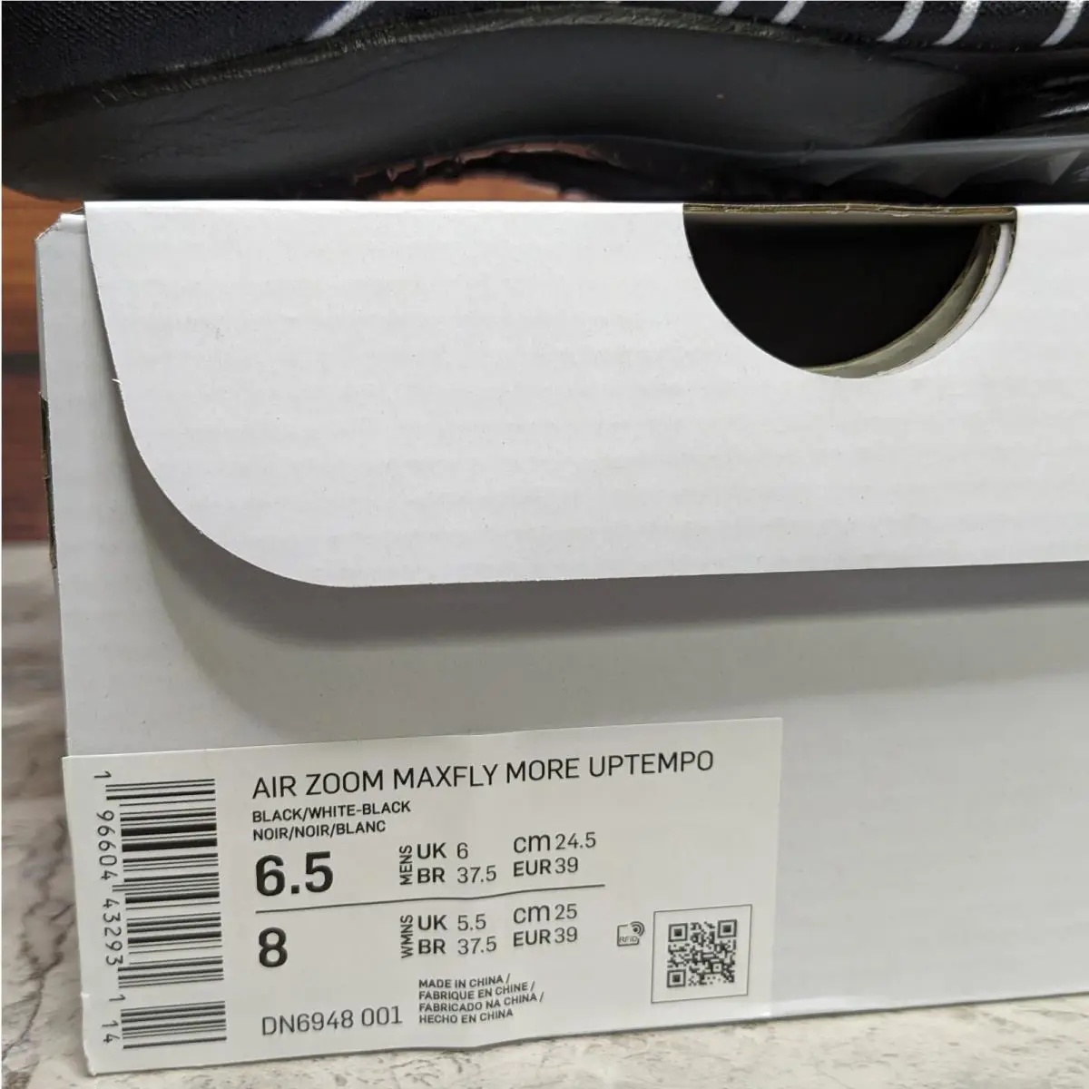 Nike shoes - Nike Air Zoom Maxfly - Air Zoom Maxfly - DN6948-001 - Black, Manufacturer: Black/White-Black (UPC: 196604432931) 6