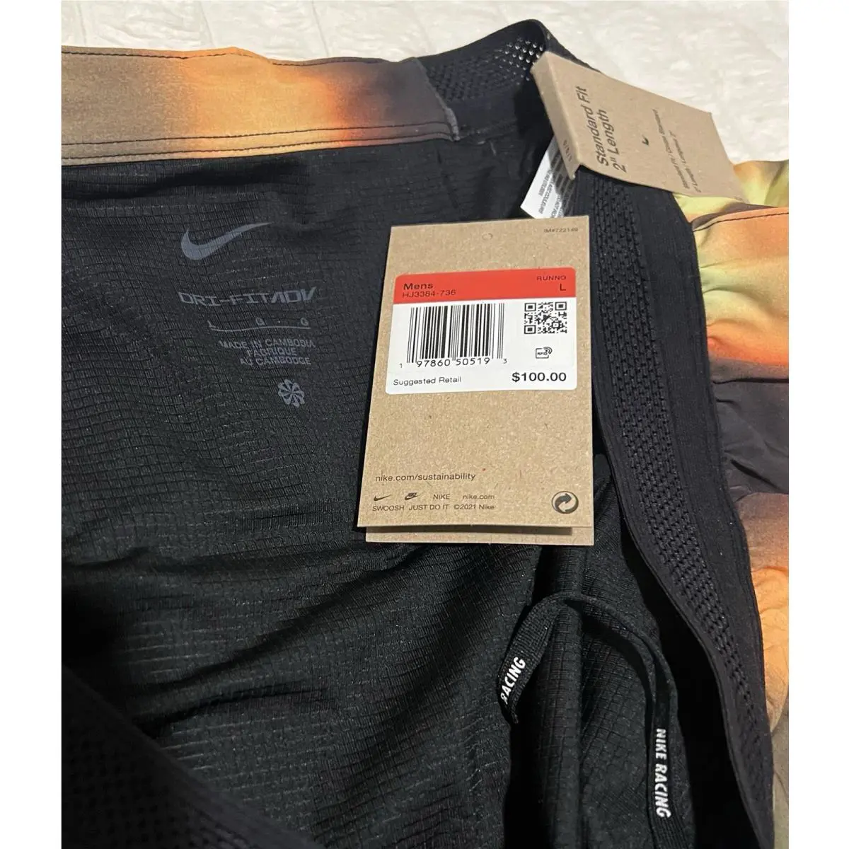 Nike clothing - Nike Aeroswift ADV - Aeroswift ADV - FN3349010 - Multicolor (UPC: 197860505193) 3