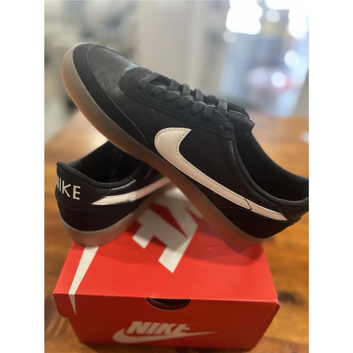 Nike shoes - Nike Killshot 2 - Killshot - FZ5630-001 - Black/Sail-Gum Yellow (UPC: 0196976325060) 7