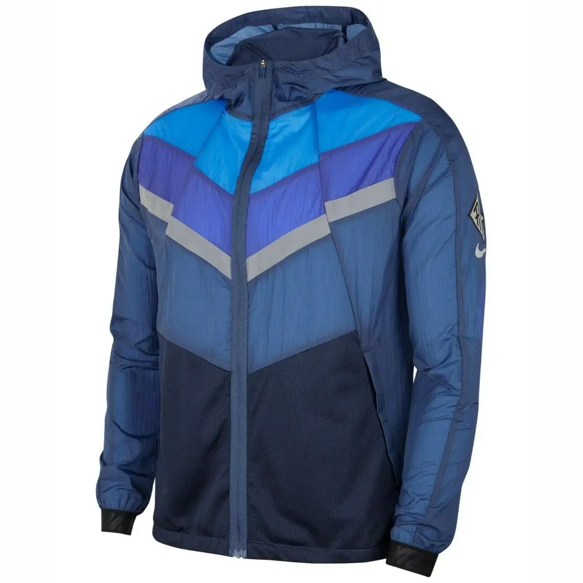 Nike clothing - Windrunner Wild Run - Windrunner Wild Run - CU5738 469 - Mystic Navy & light Photo Blue & Astronomy Blue 0