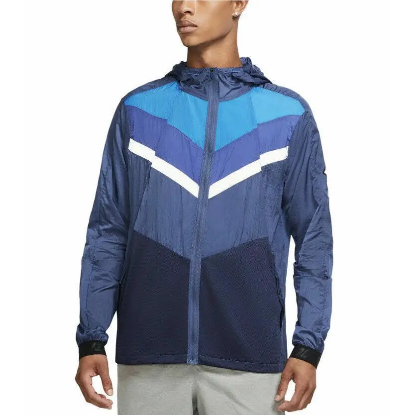 Nike clothing - Windrunner Wild Run - Windrunner Wild Run - CU5738 469 - Mystic Navy & light Photo Blue & Astronomy Blue 2