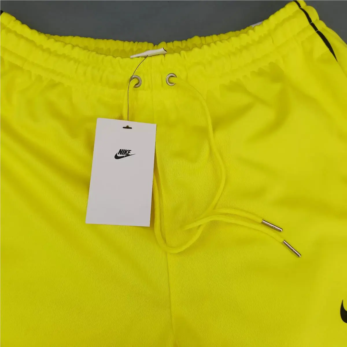 Nike clothing - Nike Sportswear Air Poly-Knit Pants - DQ4218-010 - Yellow (UPC: 196147178778) 3