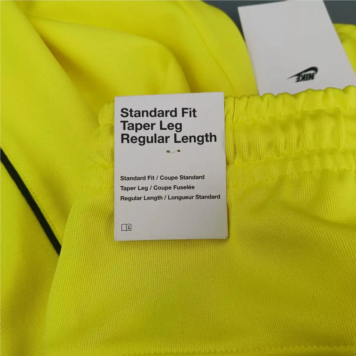 Nike clothing - Nike Sportswear Air Poly-Knit Pants - DQ4218-010 - Yellow (UPC: 196147178778) 5