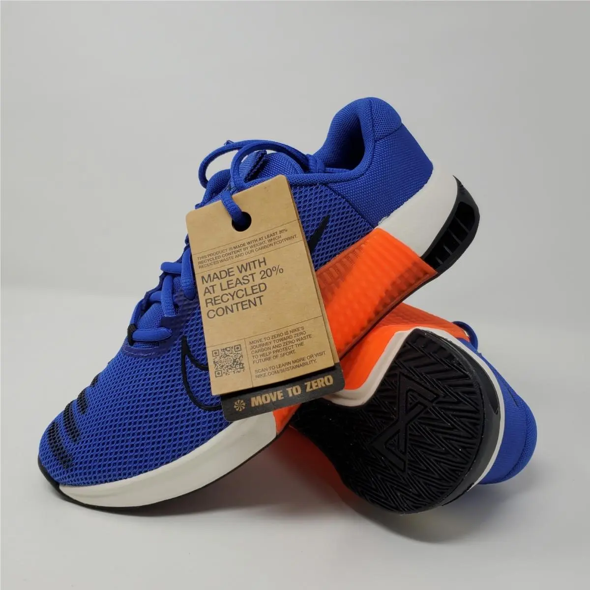 Nike Metcon 9 Astronomy Blue Orange White DZ2617-401 Men`s Size 7