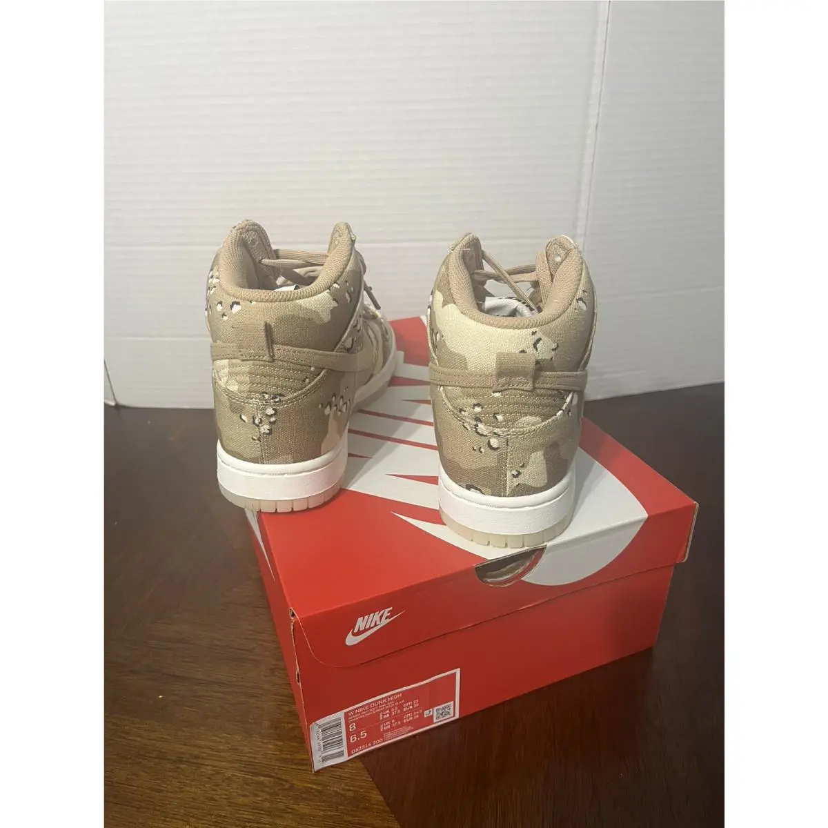 Nike shoes - Nike Dunk High - Dunk High - DX2314-200 - Hemp / Light Soft Pink-Sail 8