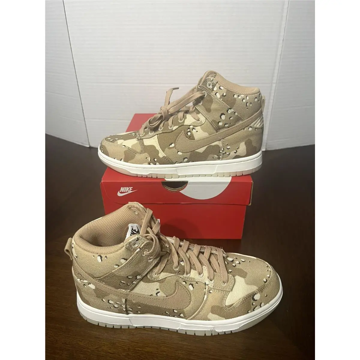Nike shoes - Nike Dunk High - Dunk High - DX2314-200 - Hemp / Light Soft Pink-Sail 5