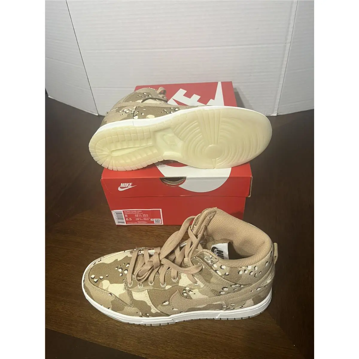 Nike shoes - Nike Dunk High - Dunk High - DX2314-200 - Hemp / Light Soft Pink-Sail 6