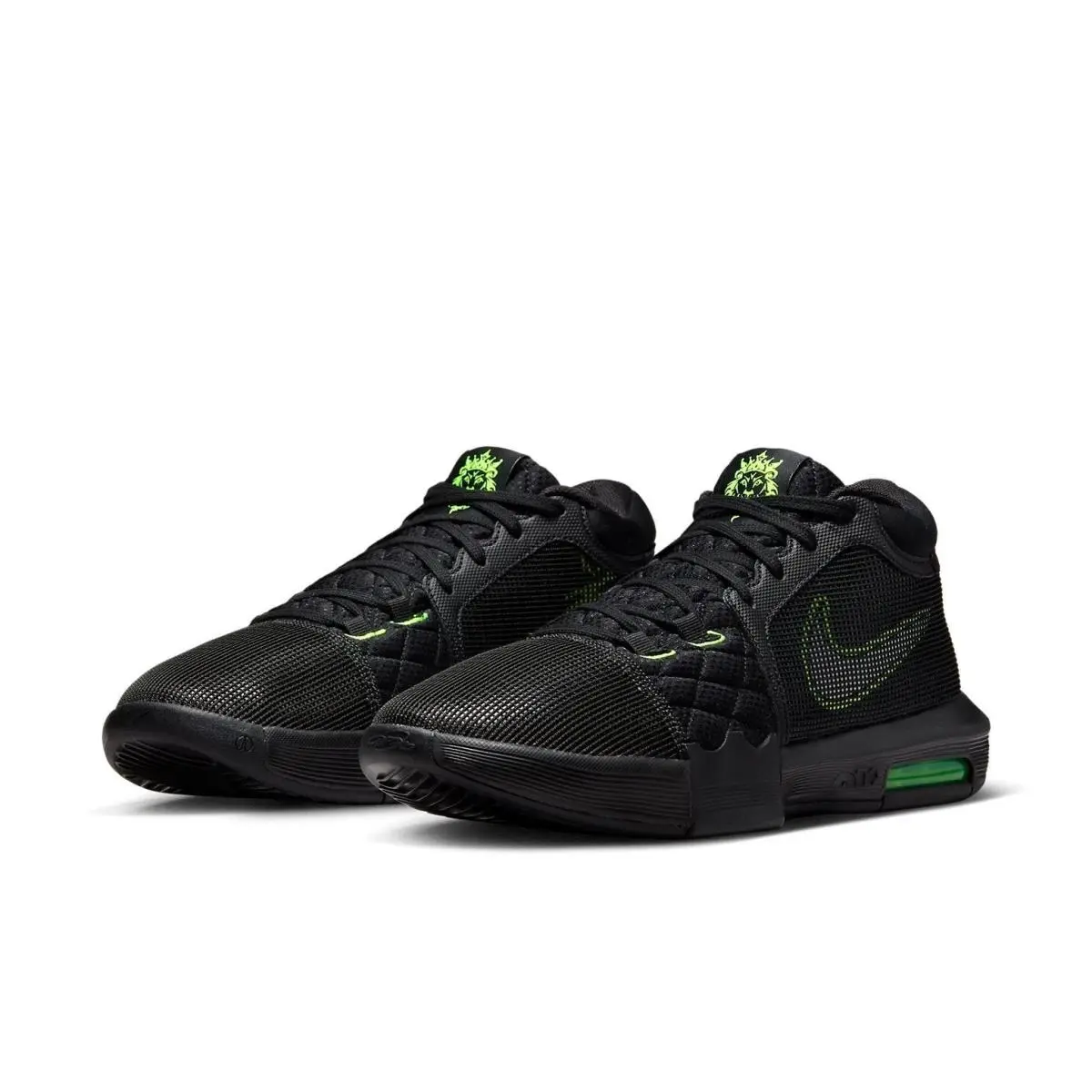 Lebron Witness Viii Mens Size 11 Black/volt Basketball Shoes FB2239 002 by Nike