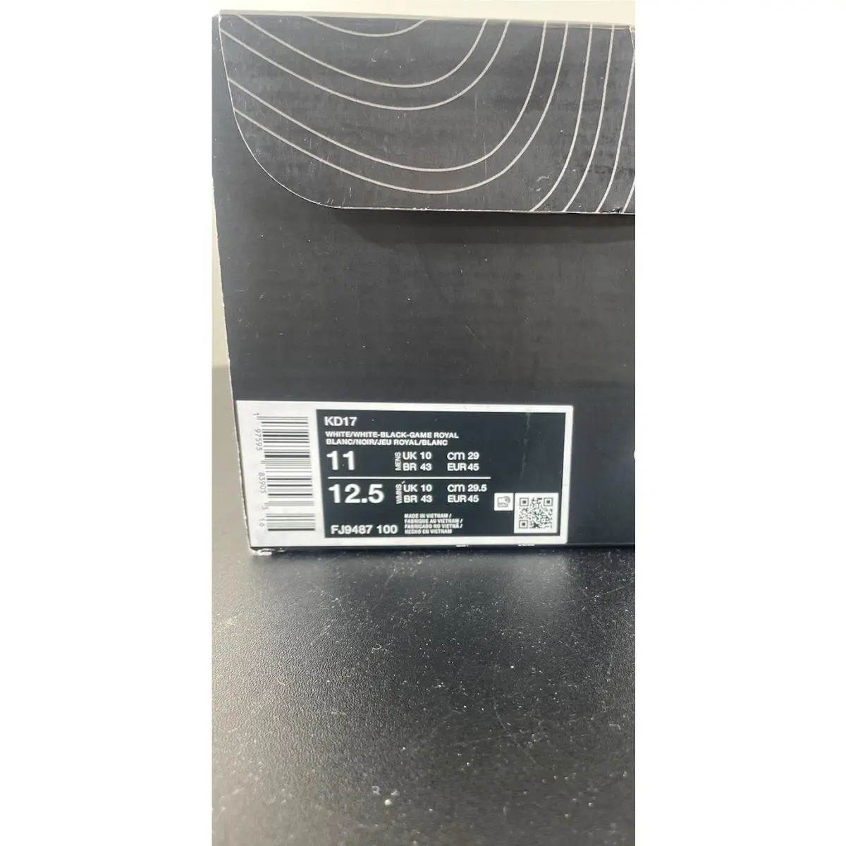 Nike shoes - Nike KD17 - FJ9487-100 - White 3