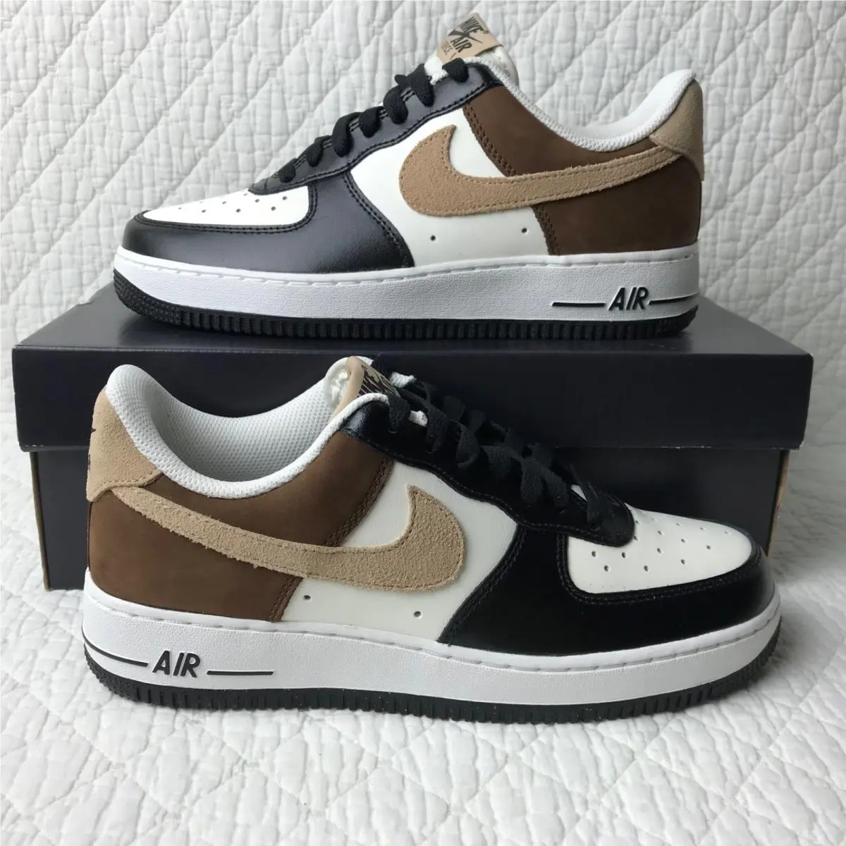 Nike Air Force 1 `07 Shoes Men’s SZ 7 Cacao Wow Hemp Sail FB3355-200