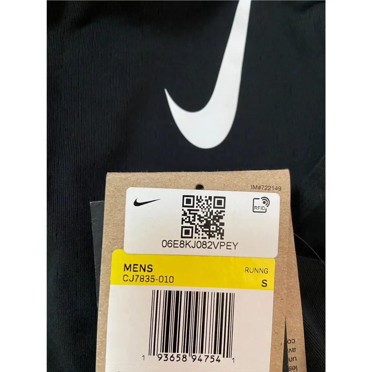 Nike clothing - AeroSwift - AeroSwift - CJ7835010 - Black (UPC: 0193658947565) 8