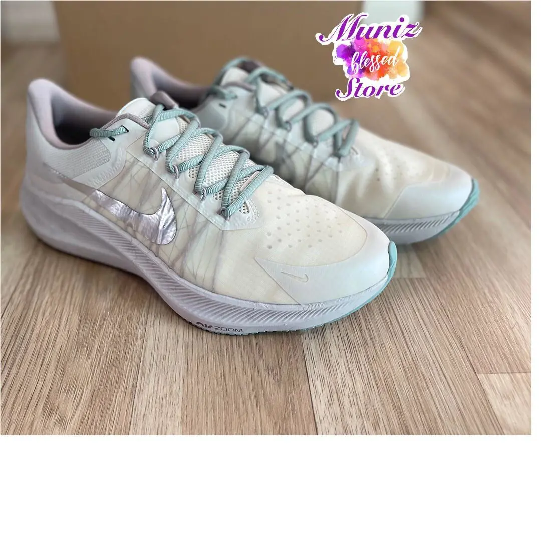 Nike shoes - Nike Winflo 8 Premium DA3056-002 - DA3056-002 - White/Silver 3