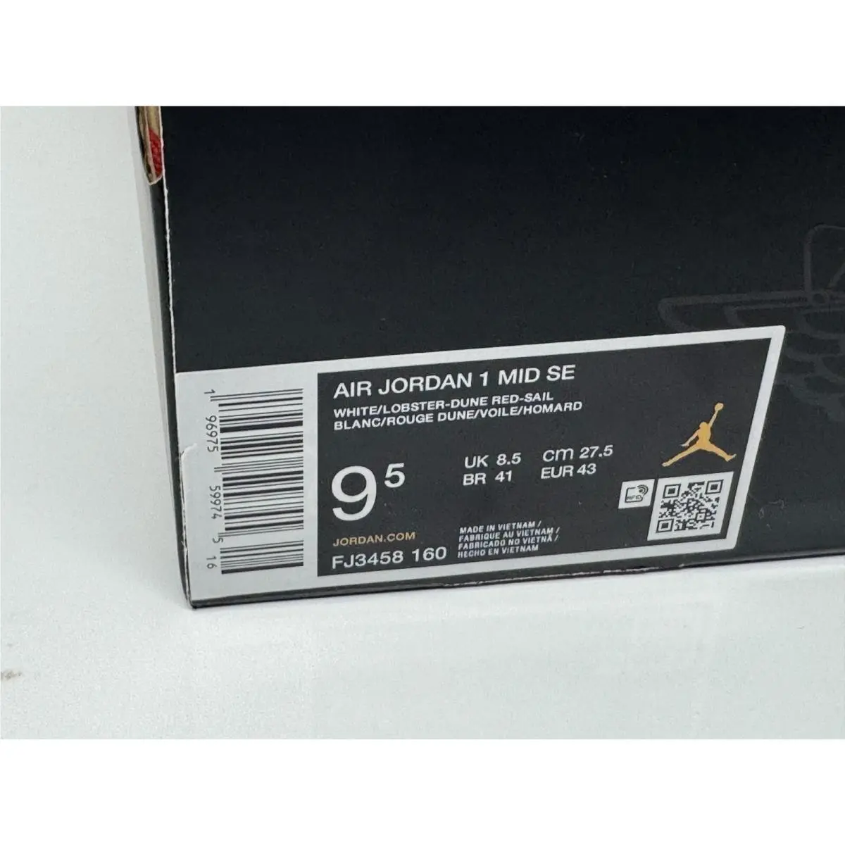 Nike shoes - Nike Air Jordan 1 - Air - FJ3458-160 - White (UPC: 196975599745) 4