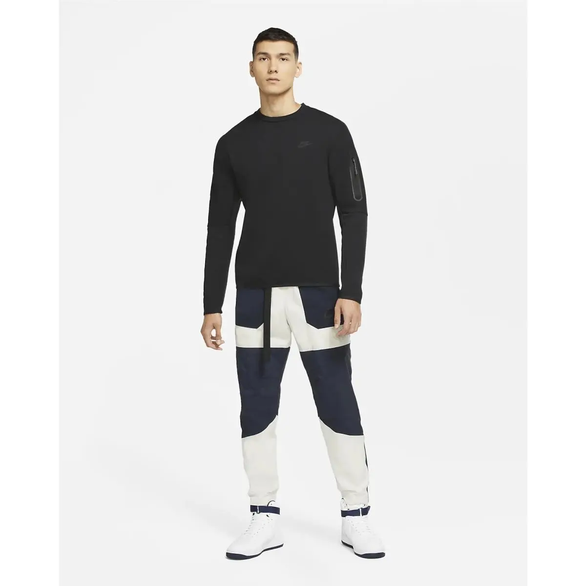 Nike clothing - Sportswear NSW - Sportswear NSW - CZ3303-072 - Light Bone/Dark Obsidian/Black (UPC: 0194498746912) 1