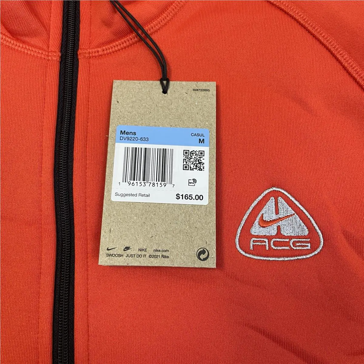 Nike clothing - DV9220633 - DV9220633 - Orange 0
