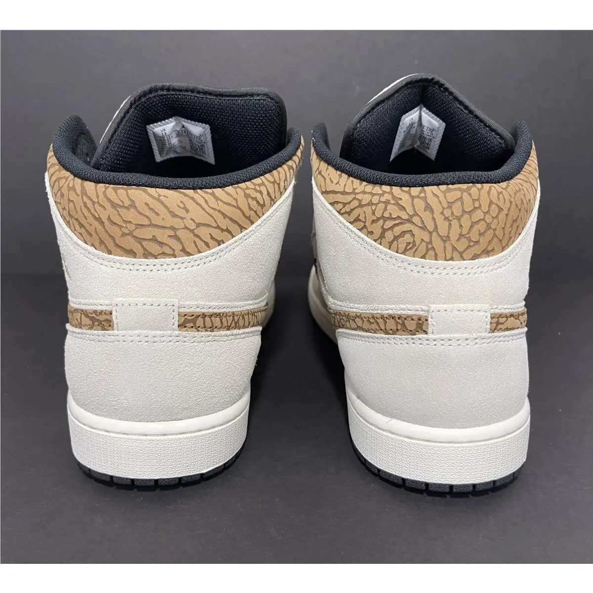 Nike shoes - Nike Air Jordan 1 - Air - DZ4129-102 - LT Orewood BRN/Metallic Gold (UPC: 196608298847) 5