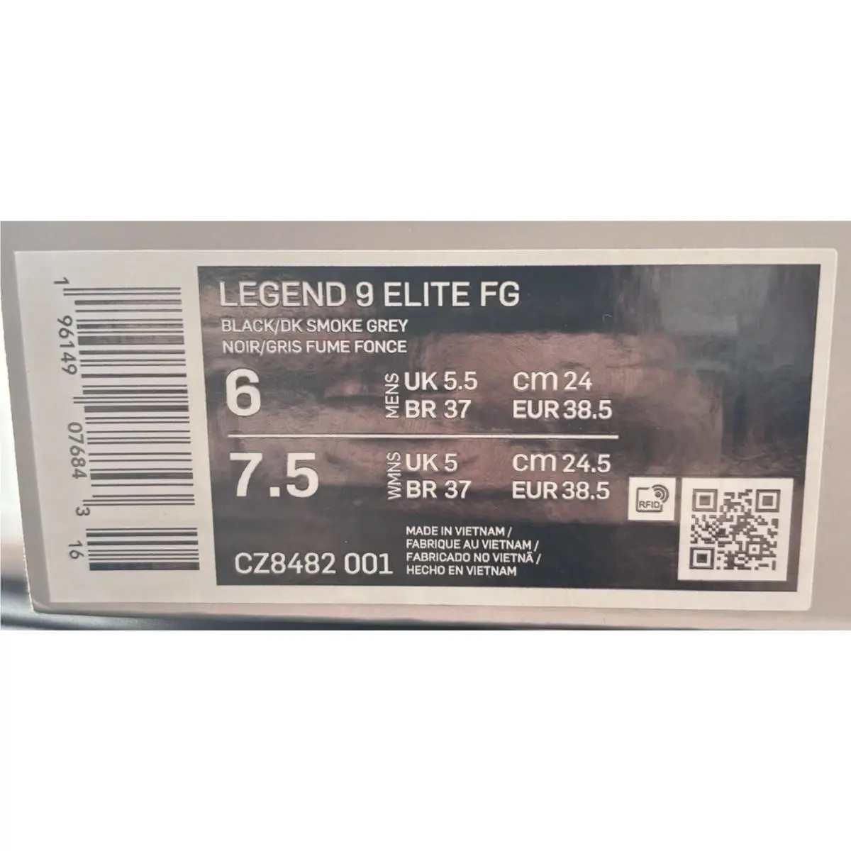 Nike shoes - Nike Tiempo Legend 9 - Tiempo Legend - CZ8482-001 - Black 6