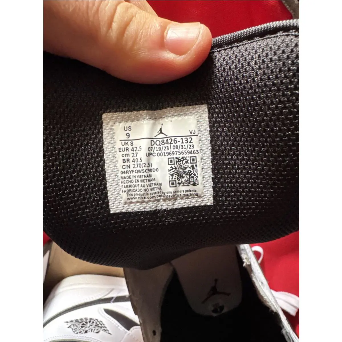 Nike shoes - Air Jordan 1 Mid - Air Mid - DQ8426-132 - White 6