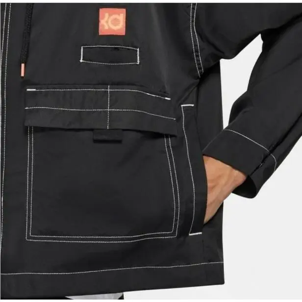 Nike clothing - KD Easy Money Basketball Jacket - CV2403-010 - Black (UPC: 194955709498) 1