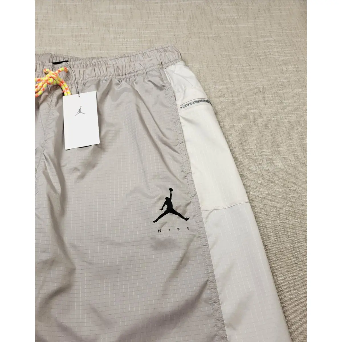 Nike clothing - Nike Air Jordan Statement Pants - DM1869-012 - Beige Black 2