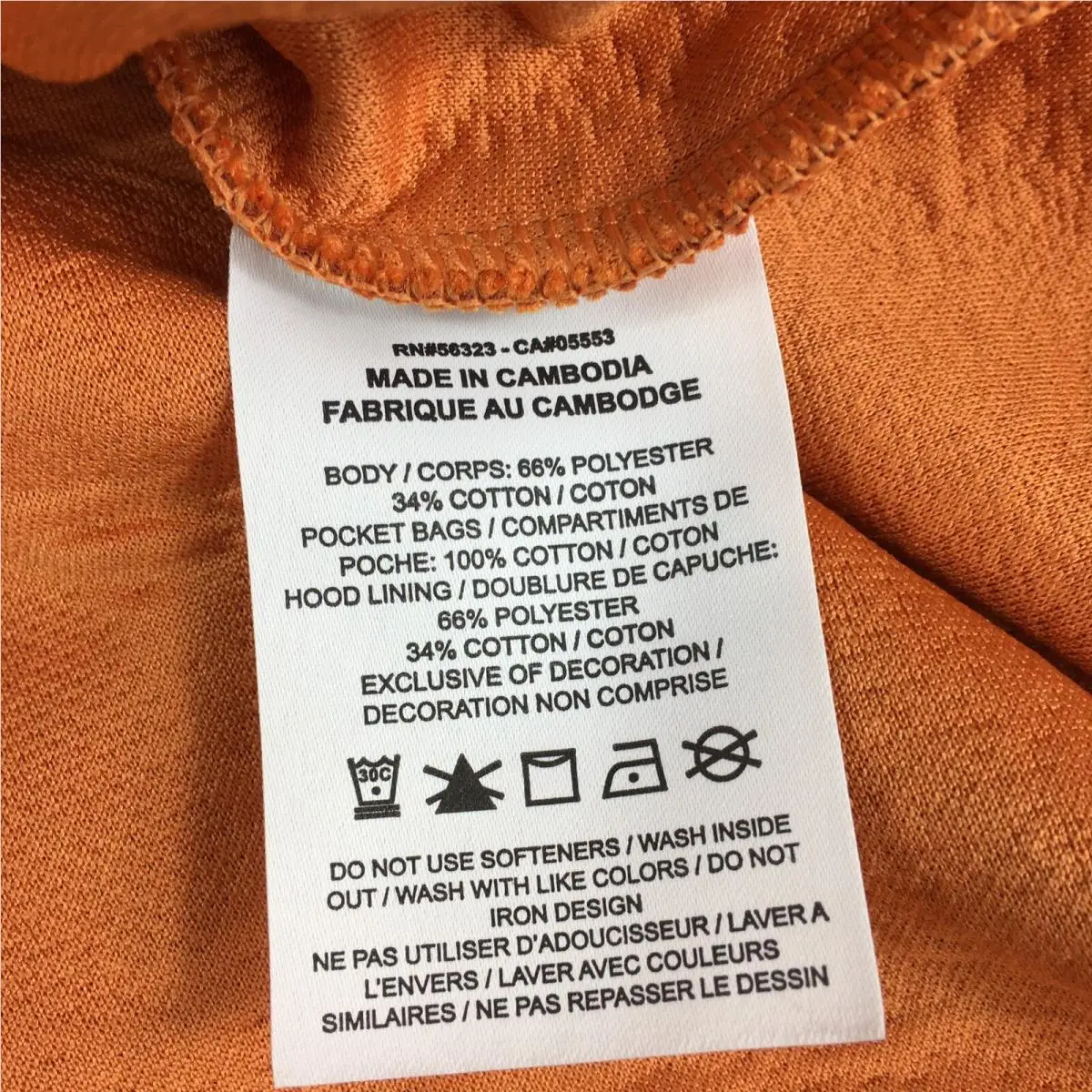 Nike clothing - DQ4286-641 - DQ4286-641 - Orange (UPC: 0196151318443) 6
