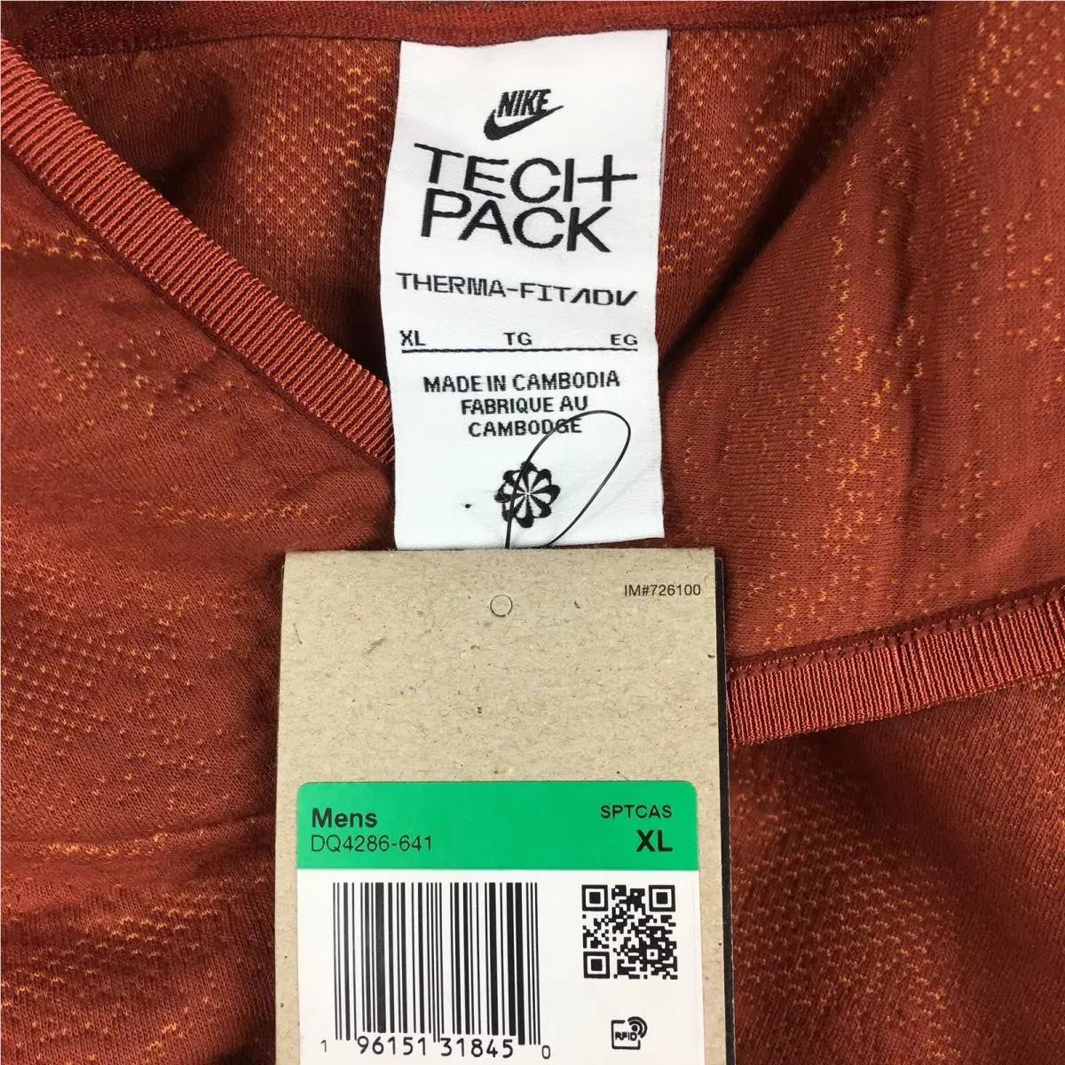Nike clothing - DQ4286-641 - DQ4286-641 - Orange (UPC: 0196151318443) 7