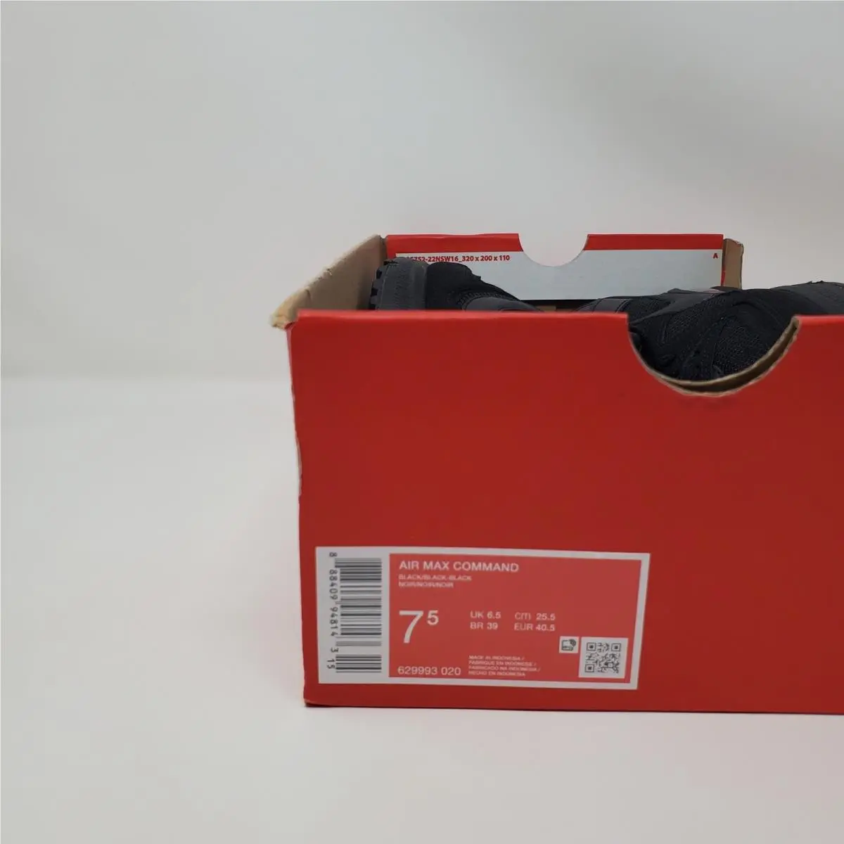 Nike shoes - Nike Air Max Command - Air Max Command - 629993-020 - Black 9