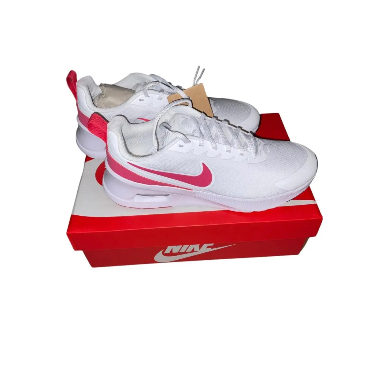 Nike Air Max Nuaxis White Easter Pink HF1233-100 Women`s 11 Running Sneaker