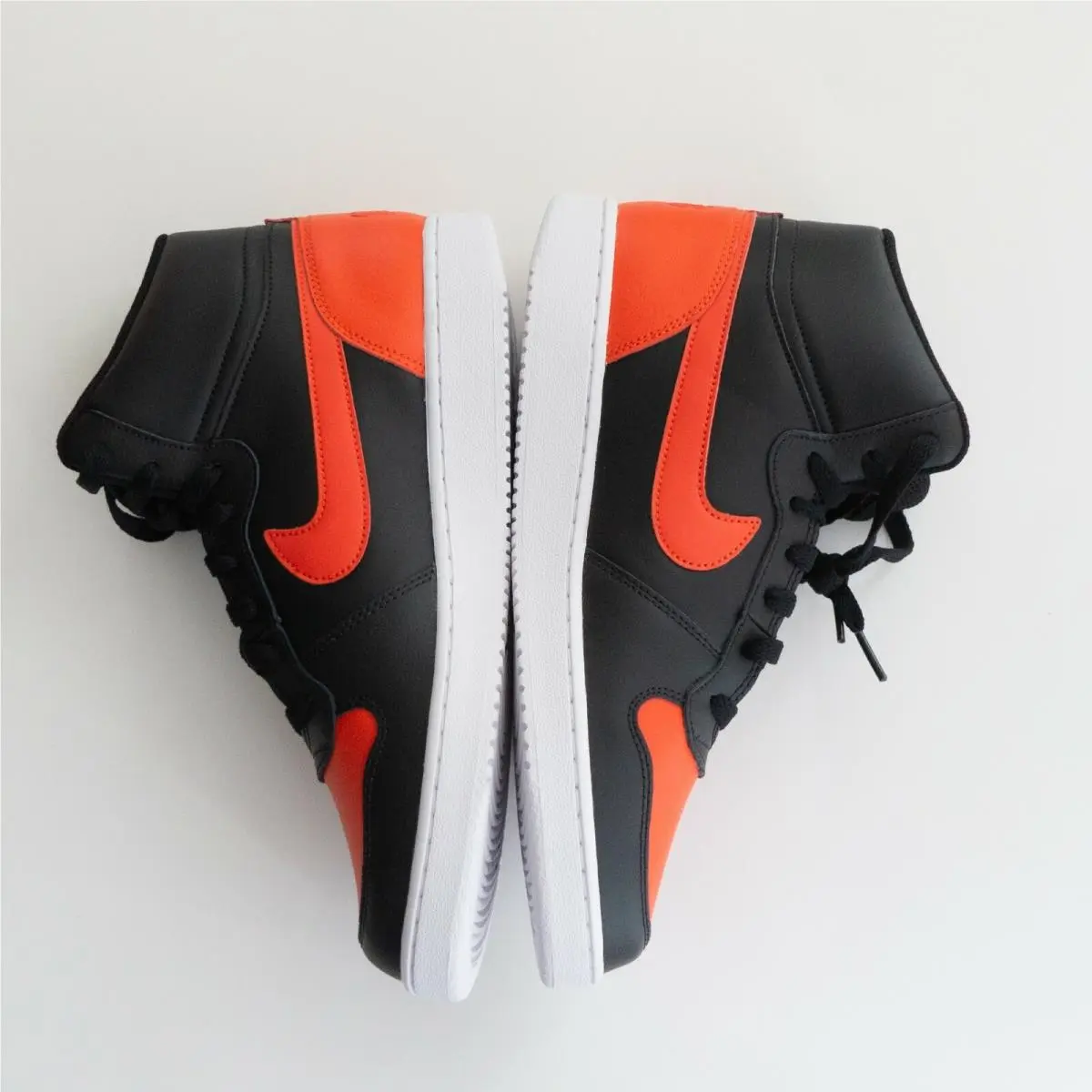 Nike shoes - Ebernon Mid - Ebernon Mid - AQ1773-005 - Black / Habanero Red / White 4