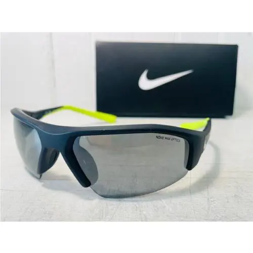 Nike DV2148-011 Skylon Ace 22 Black Yellow Frame w Silver Lens Sport Suns