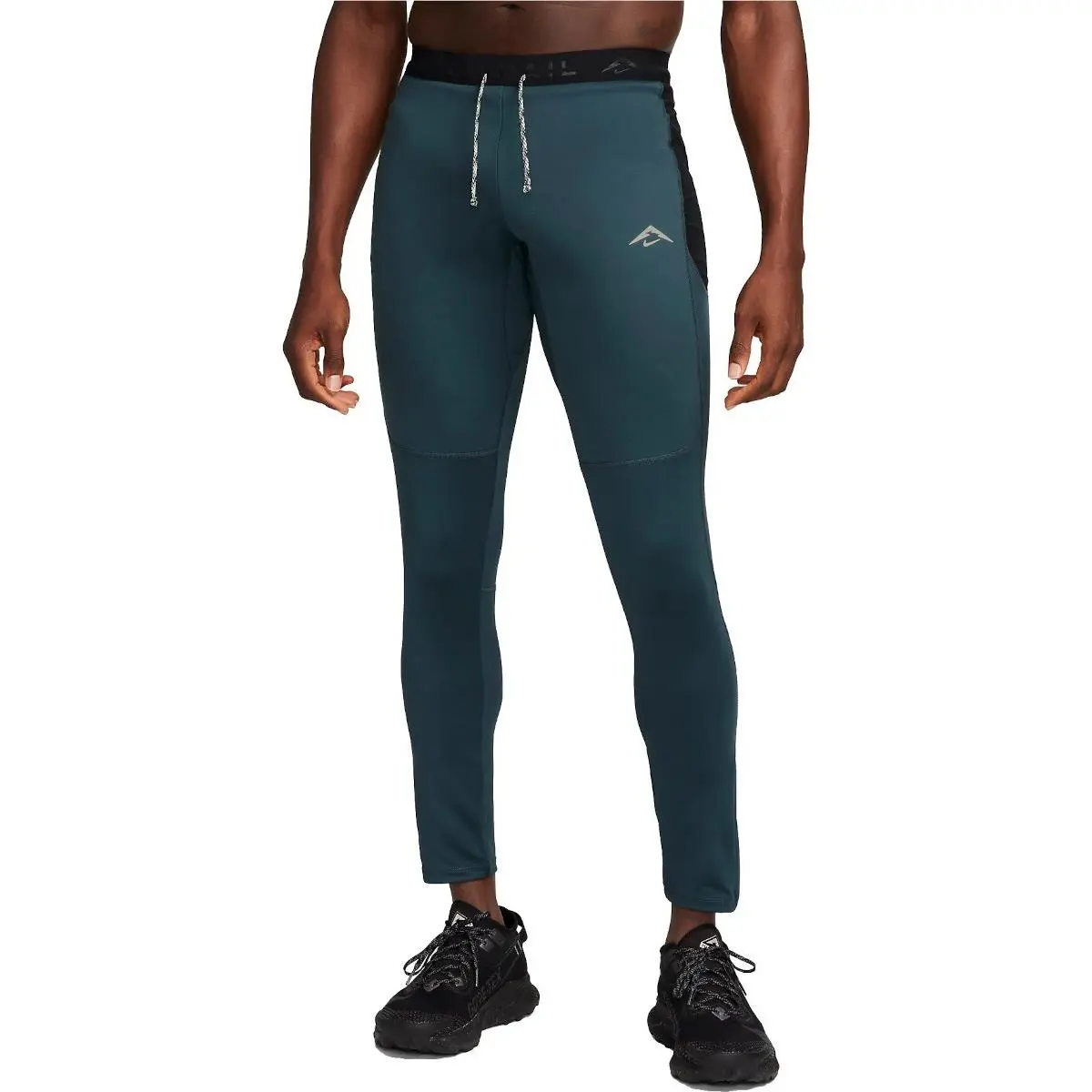 Nike Trail Lunar Ray Winterized Running Tights Hiking Green Men Sz M FB8599-328