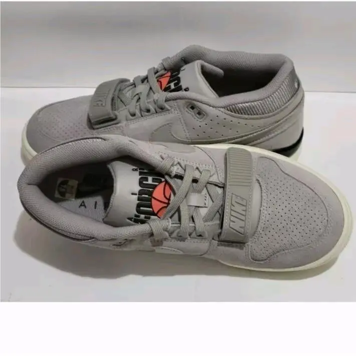 Nike Air Alpha Force Low 88 Shoes Medium Men`s 7.5 Grey