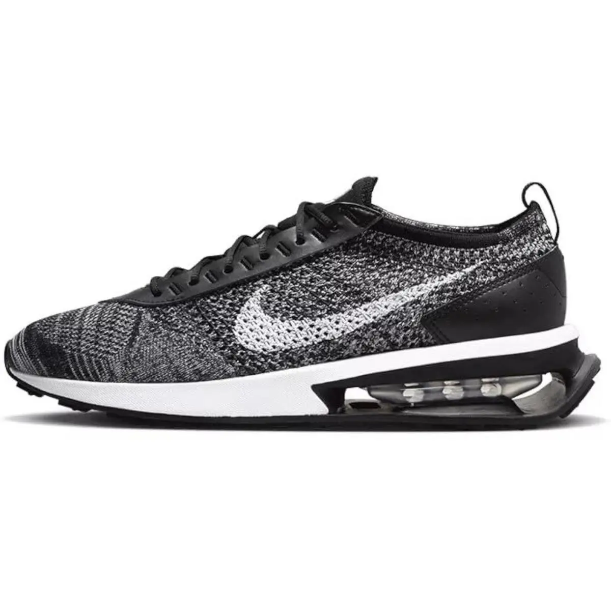 Air Max Flyknit Racer Black White - Size 7 Mens 8.5 Womens by Nike