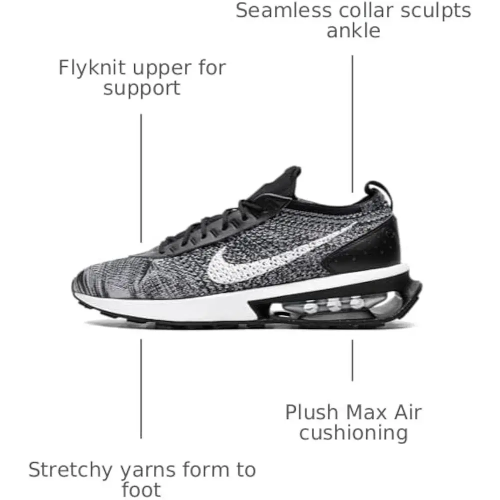 Nike shoes - Nike Air Max Flyknit Racer - DJ6106-001 - Black (UPC: 196149369839) 1