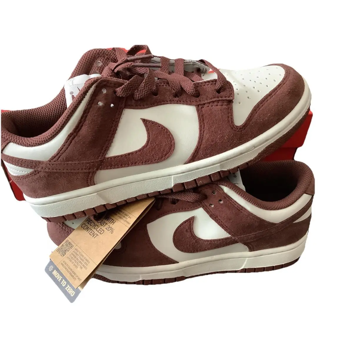 Nike Dunk Low Brown Women`s Size 7.5 Casual Shoes Red Sepia HJ7673-001