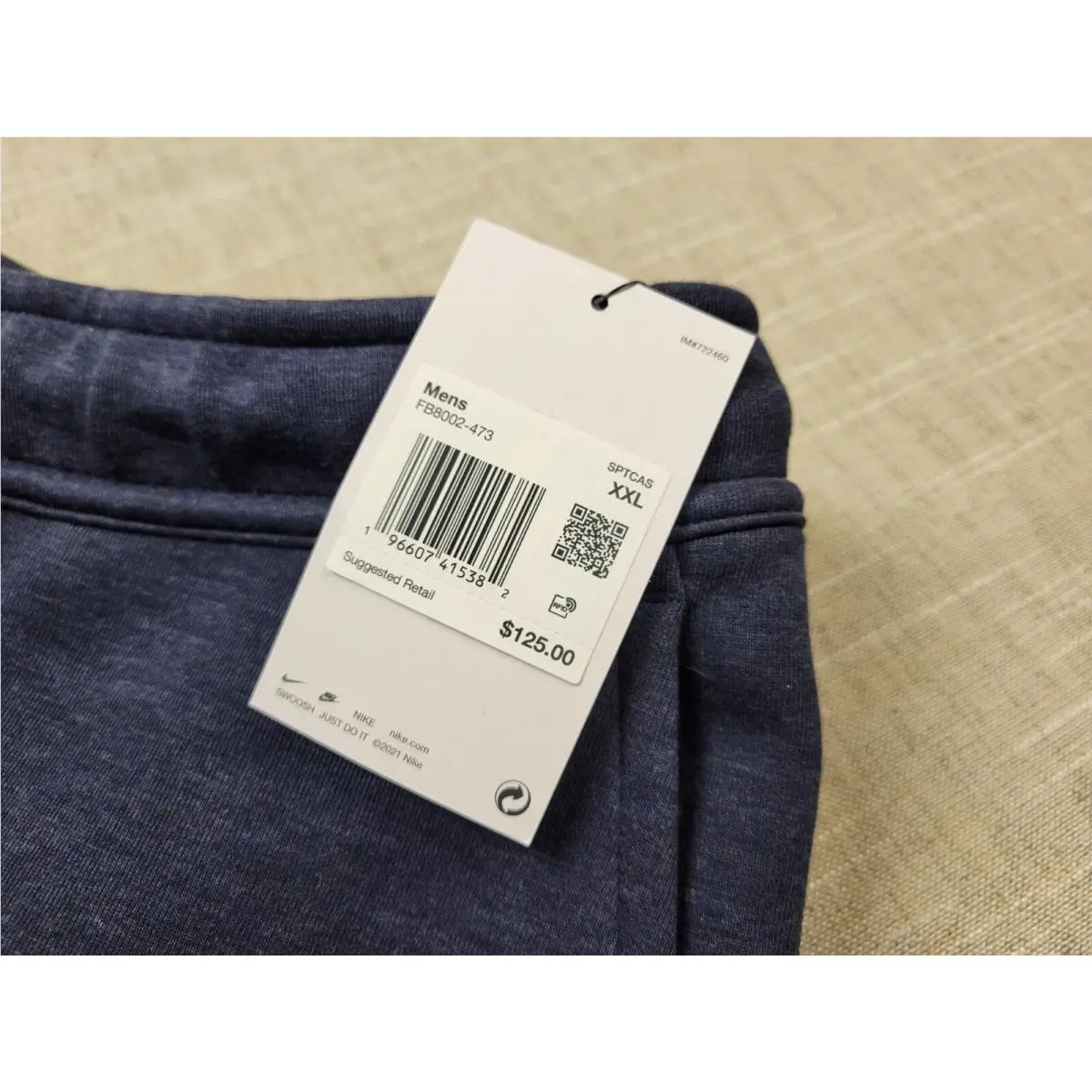 Nike clothing - NIKE NSW Tech - NSW Tech - FB8002-473 - Blue Black 9