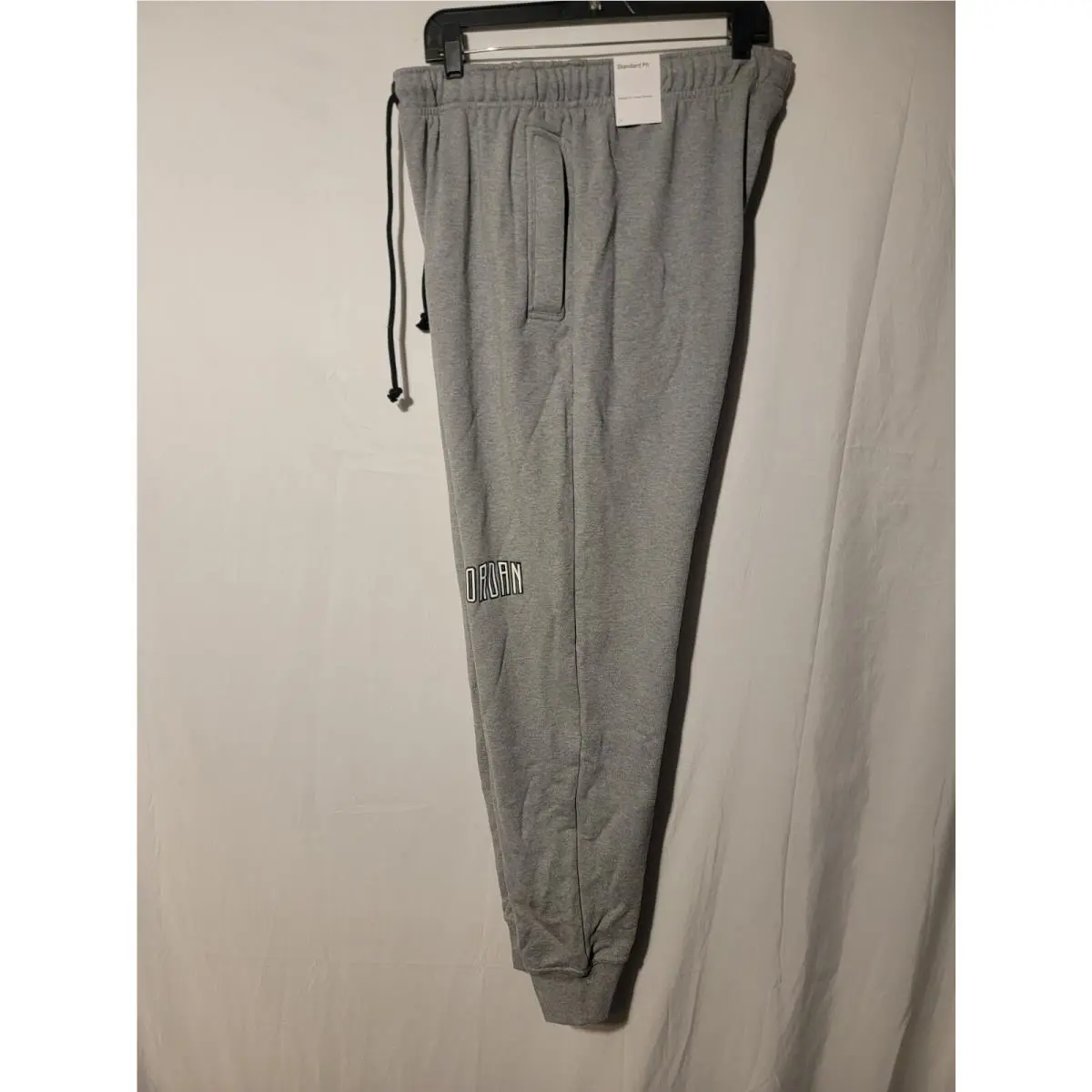 Air Jordan Essentials Fleece Jogger Gray Men’s Large DV7726-091 Size Large by Nike