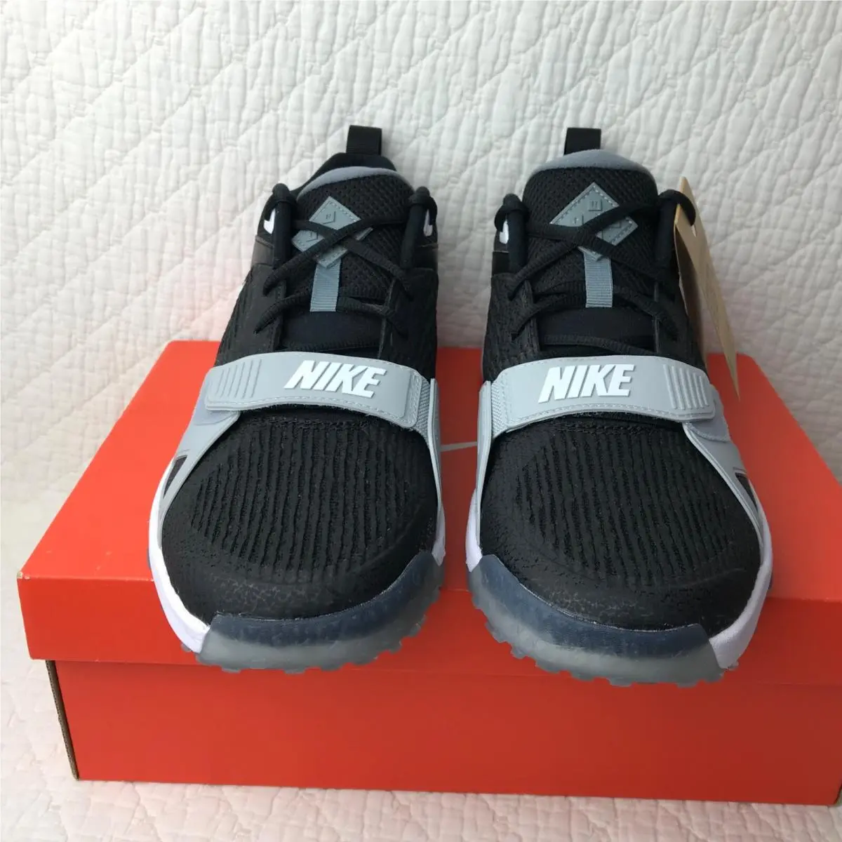 Nike shoes - Nike Air Zoom Diamond Elite - DZ0503-001 - Black/White-Wolf Grey 3