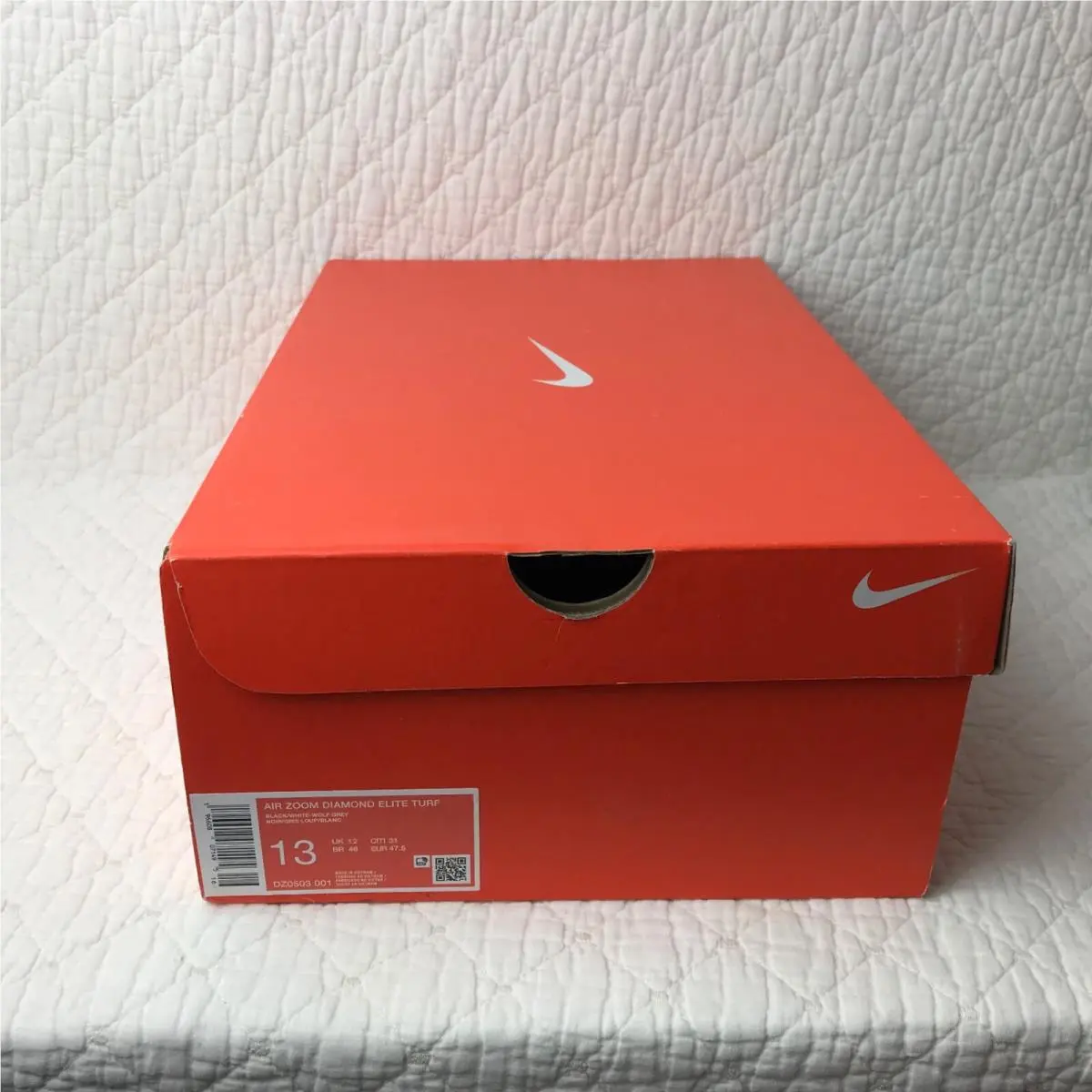 Nike shoes - Nike Air Zoom Diamond Elite - DZ0503-001 - Black/White-Wolf Grey 9