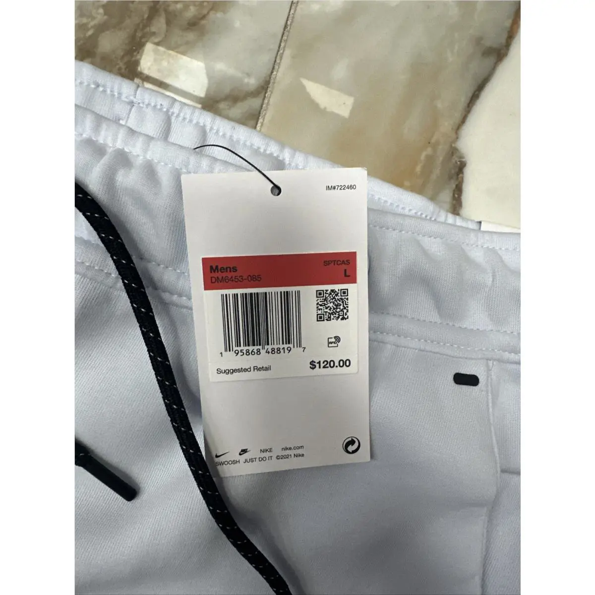Nike clothing - Nike Tech fleece Utility - Tech fleece Utility - DM6453-085 - White (UPC: 195868488234) 3