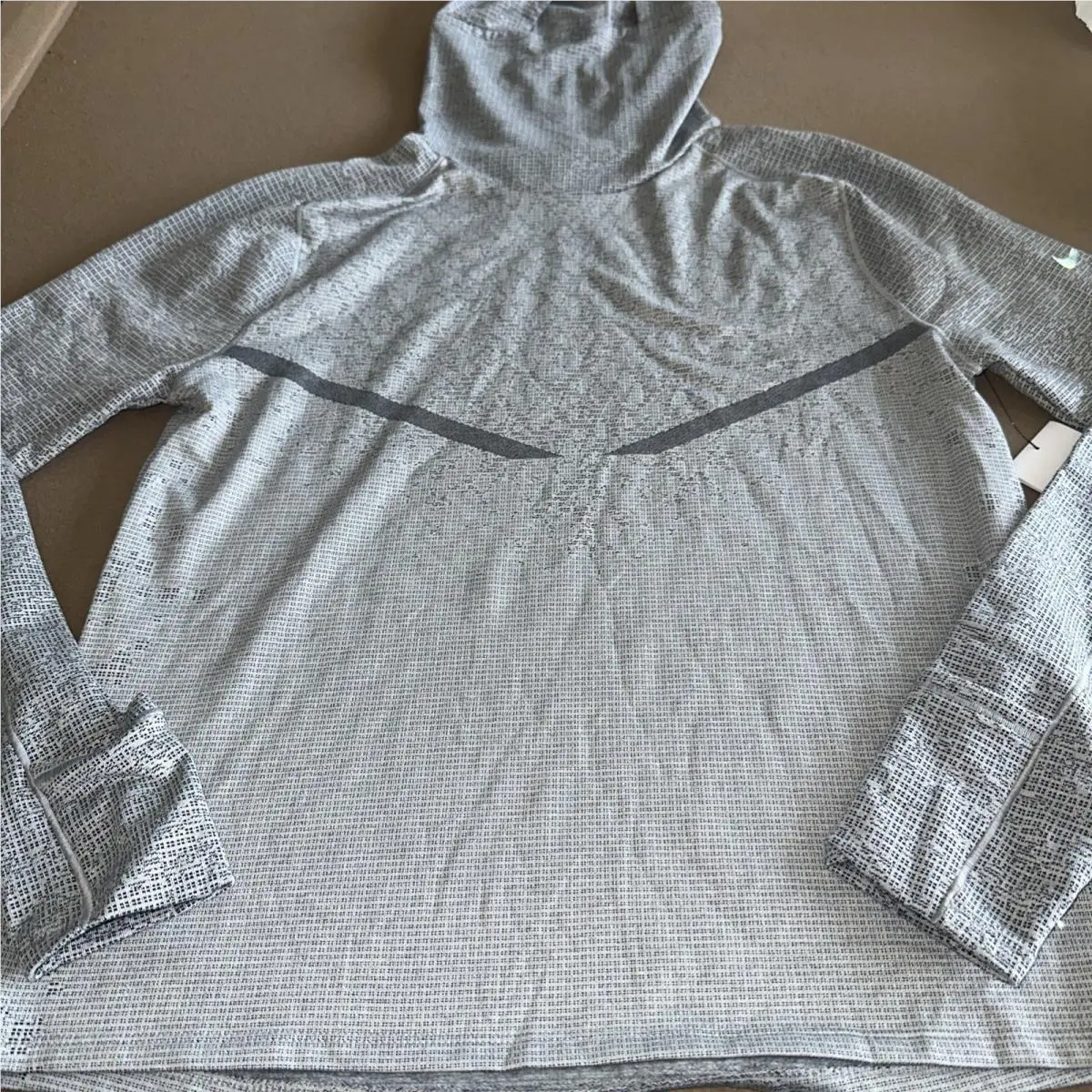 Nike Therma-fit Adv Run Division Pinnacle Long Sleeve Hoodie DQ6524-010 Men`s L
