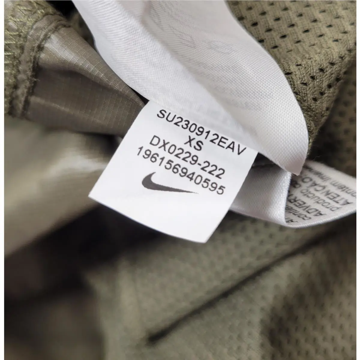 Nike clothing - Nike Tech Pack Woven Cargo Shorts - DX0229-222 - Green Olive Black 12