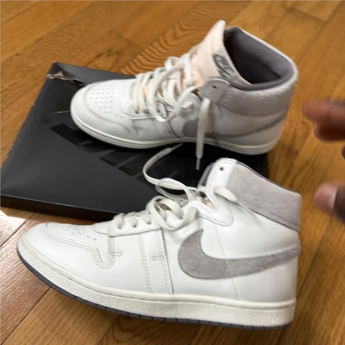 Nike shoes - Jordan Air Ship - Air Ship - DZ3497-100 - White 8