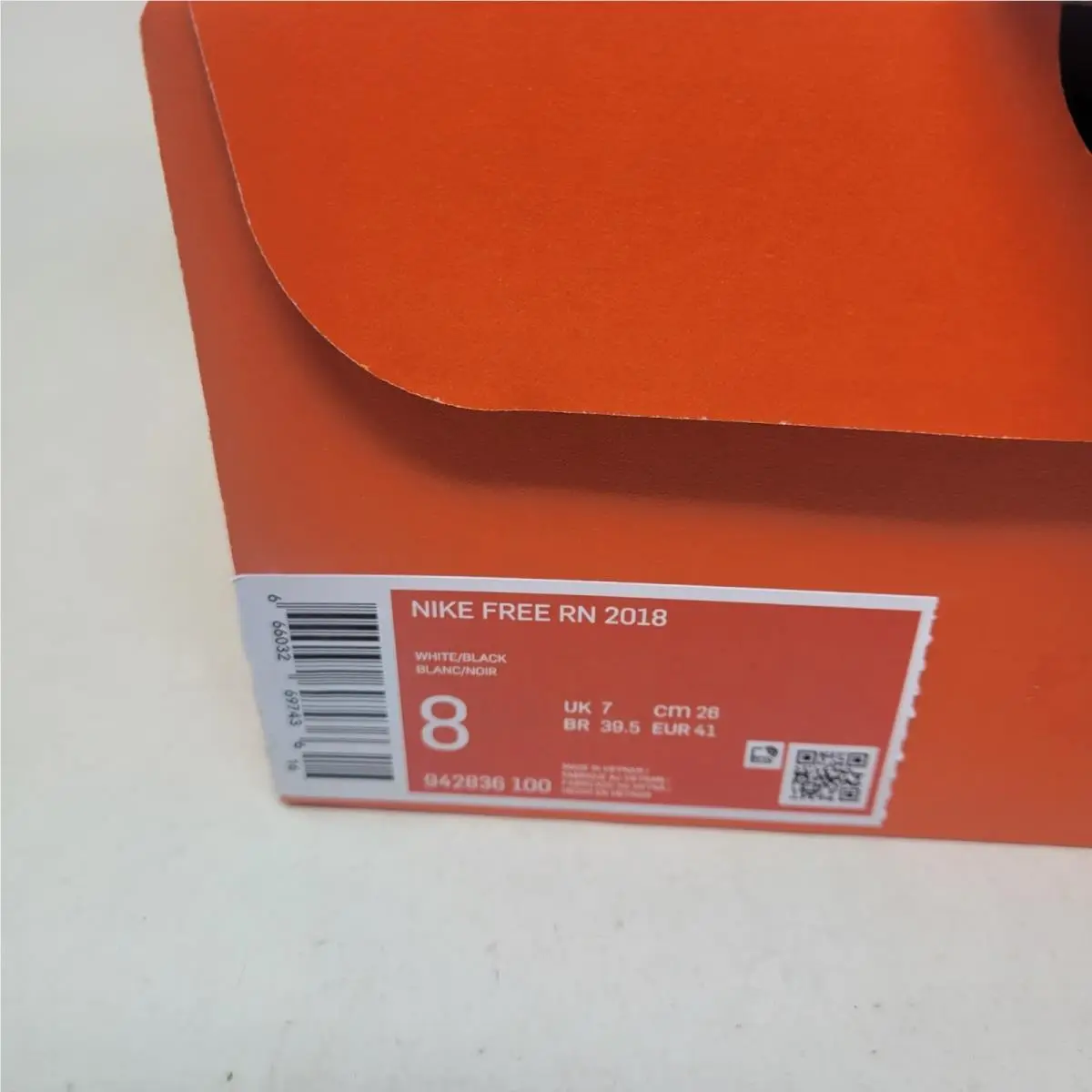 Nike shoes - Nike Free RN - Free - 942836-100 - White (UPC: 0666032698129) 8