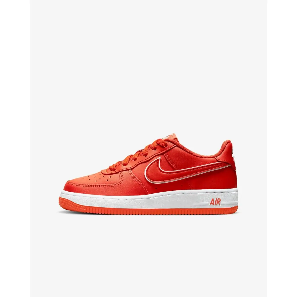 Air Force 1 Low LV8 GS Size 5Y Picante Red White AF1 DX5805 600 by Nike