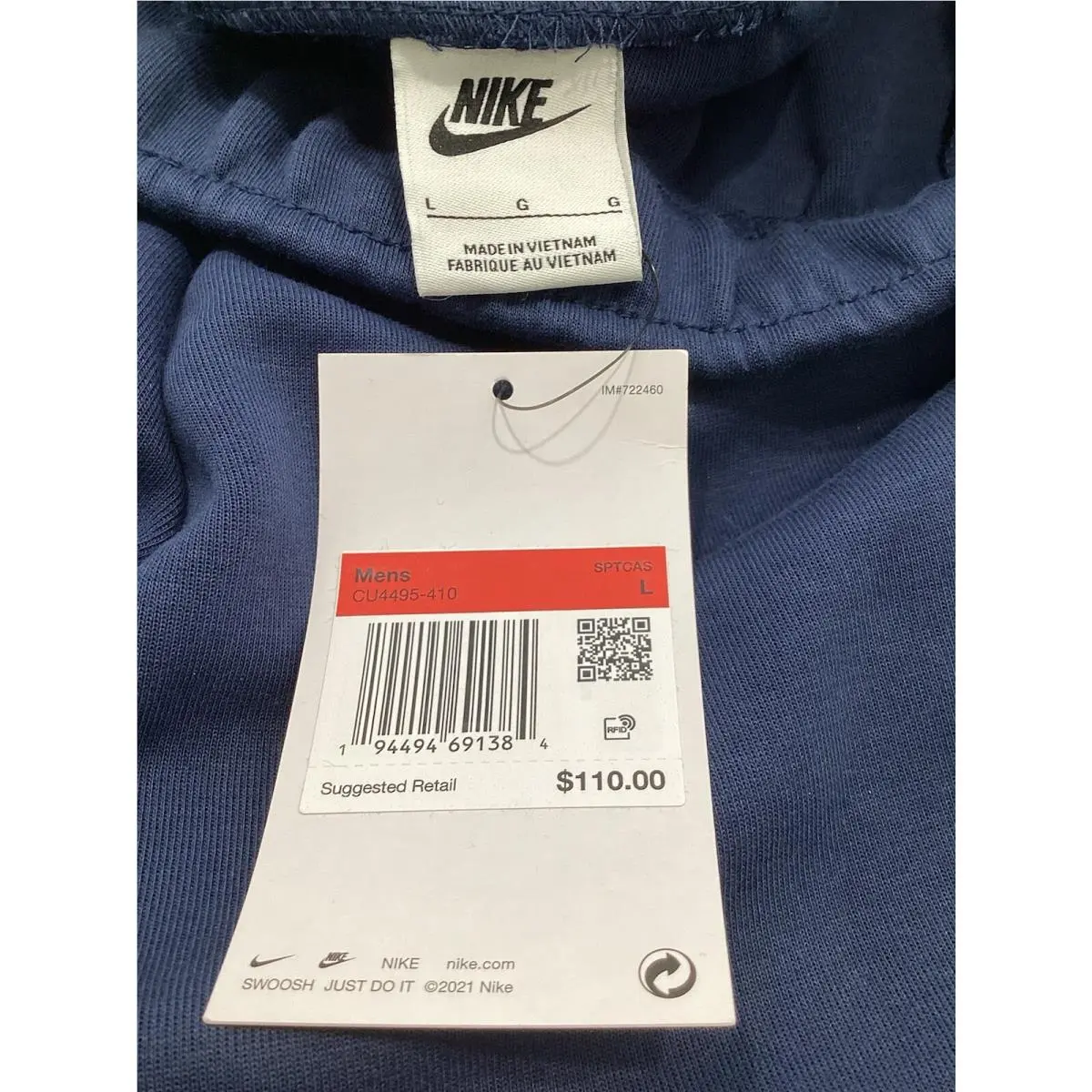 Nike clothing - CU4495-410 - CU4495410 - Blue 1